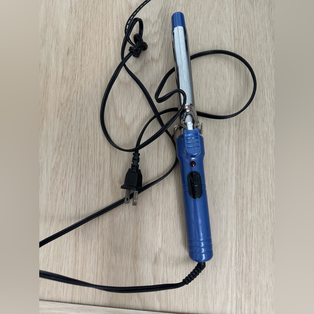 Blue Curling Iron